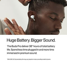 Load image into Gallery viewer, OnePlus Buds Pro True Wireless Earbuds White, Smart Active Noise Cancelling, Wireless Charging Case Included, , Dual Connection, 38 Hour Playtime, Fast Charging, Water Resistant, Glossy White