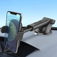Load image into Gallery viewer, Suction Cup Car Phone Holder Mount, Dashboard/Windshield/Window Phone Holder for Car with Ultra Sticky Gel Pad, Compatible With iPhone, Samsung, 4-6.8 Inch Cell Phones, Thick Case & Big Phone Friendly