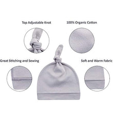 Load image into Gallery viewer, KiddyCare Doctor Developed Newborn Hospital Hats Autumn Winter Soft & Warm Knotted Cap for Boys & Girls - Organic Baby Hats (3 PK) (0-6-Month-Old)