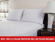 Load image into Gallery viewer, Guardmax Waterproof Pillow Protectors - Zippered Pillow Covers Bed Bug Hypoallergenic Pillow Cases, Protects from Dirt, Debris - Standard Size (20"x26") 4 Pack