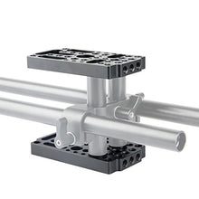 Load image into Gallery viewer, NICEYRIG Switching Plate Camera Cheese Easy Plate Applicable Railblocks, Dovetails, Short Rods