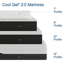 Load image into Gallery viewer, Classic Brands Cool Gel Chill Memory Foam 14-Inch Mattress with 2 BONUS Pillows |CertiPUR-US Certified |Bed-in-a-Box, Queen