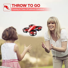 Load image into Gallery viewer, NEHEME NH330 Mini Drones for Kids Beginners Adults, RC Small Helicopter Quadcopter with Headless Mode, Auto Hovering, Throw to Go, 3D Flip and 2 Batteries, Indoor Flying Toys/Gift for Boys Girls
