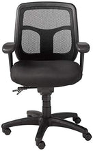 Load image into Gallery viewer, Eurotech Seating Apollo Multi function Swivel Chair with Seat Slider, Black
