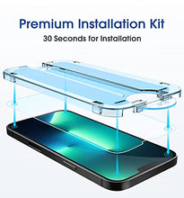Load image into Gallery viewer, amFilm OneTouch Compatible with iPhone 13 Pro Max (6.7", 2021) Tempered Glass Screen Protector and Camera Lens Protector, Edge to Edge Full Coverage with Easy Installation Kit (2+2 PACK)
