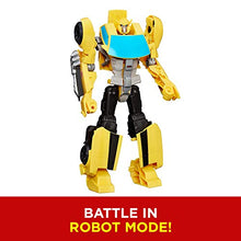 Load image into Gallery viewer, Transformers Toys Heroic Bumblebee Action Figure - Timeless Large-Scale Figure, Changes into Yellow Toy Car, 11" (Amazon Exclusive)