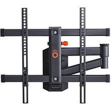 Load image into Gallery viewer, ECHOGEAR Swivel Full Motion TV Wall Mount for TVs Up to 60" - Smooth Extention, Tilt - Wall Template for Easy Install On 1 Stud - After Install Level & Hide Cables with Built-in Cable Management