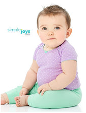 Load image into Gallery viewer, Simple Joys by Carter's Baby Girls' Pant, Pack of 4, Mint Green/Pink/Grey, Newborn