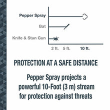 Load image into Gallery viewer, SABRE Self Defense Kit With Pepper Spray And Stun Gun Flashlight, 25 Bursts of Max Police Strength OC Spray, 10-Foot Range, Painful 1.60 µC Charge, 120 Lumens, Rechargeable, Safety Switch, Holster
