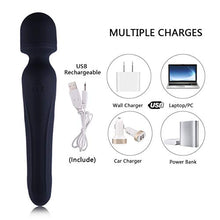 Load image into Gallery viewer, Portable Handheld Wand Massager,7 Flexible Modes,Rechargeable Electric Massager,Good Life Assistant