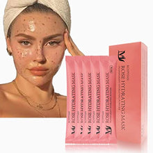 Load image into Gallery viewer, Jelly Facial Mask Peel Off Crystal Face Jelly Mask Powder Hydrating Gel Peel Off Rubber, Diy Spa Anti Aging Collagen Rose Soft Natural Peel Off Rubber Facial Jelly Mask Powder 5 PCS