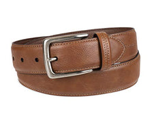Load image into Gallery viewer, Columbia Men's Trinity Logo Belt-Casual Dress with Single Prong Buckle for Jeans Khakis , Tan, 38