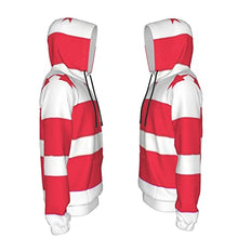 Load image into Gallery viewer, Flag of Washington Print Hoodies Kids 3D Print Sweatshirts Long Sleeve Pullover Hoodies with Pocket for Teen Boys and Girls Black