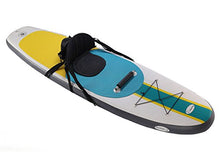 Load image into Gallery viewer, Blue Water Toys Inflatable Crossover Stand Up Paddle Board/Kayak Kit - Pump, Backpack, Coil Leash, Paddles, Detachable Seat, SUP 300 Pound Limit, 10 Feet by 32 Inches