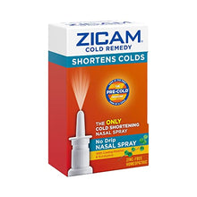 Load image into Gallery viewer, Zicam Cold Remedy No-Drip Nasal Spray with Cooling Menthol & Eucalyptus, 0.5 Ounce