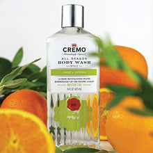 Load image into Gallery viewer, Cremo Rich-Lathering Sage & Citrus Body Wash, A Revitalizing Combination of Bright Mandarin, Dry Herbs and White Cedar, 16 Oz (Pack of 2)