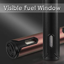 Load image into Gallery viewer, Urgrette 2 Pack Butane Torch Lighter, 6-inch Refillable Pen Lighter Adjustable Jet Flame Butane Lighter for Grill BBQ Candle Camping(Gas Not Included) Raven &Brown