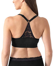 Load image into Gallery viewer, Kindred Bravely Sublime Lace Back Seamless Nursing Bra | Wireless Racerback Maternity Bra (Black, Medium)