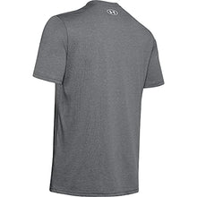Load image into Gallery viewer, Under Armour Men's Fast Left Chest 2.0 Short-Sleeve T-Shirt , Pitch Gray Medium Heather (013)/Halo Gray , Small