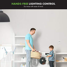 Load image into Gallery viewer, TOPGREENER Motion Detector Light Switch, in Wall Sensor Switch, Occupancy Sensor Switch 500W LED CFL 1/4HP, Wall Plates Included, Neutral Wire Required, TDOS5, White, 2 Pack