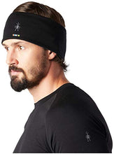 Load image into Gallery viewer, Smartwool Merino 250 Reversible Headband - Black/Charcoal Heather