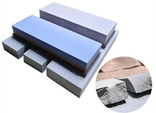 Load image into Gallery viewer, QTCWRL Waterstone Sharpening Stone, Premium Whetstone,Household Kitchen Knife Kitchen Knife Sharpening Polishing Pedicure Knife Sharpener (size: 200 50 25mm) (Color : 320 mesh)