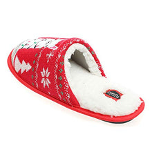 Load image into Gallery viewer, Unisex Christmas Flamingo Slippers Women's Fuzzy Plush Cozy House Shoes for Indoor Outdoor Man's Knitted Slippers (8 M US Women/6 US Man, Lamb)
