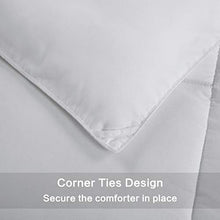 Load image into Gallery viewer, Abakan All Season Full Soft Comforter Down Alternative Quilted Hotel Collection Winter Warm Fluffy-Light white-82x86 Inches