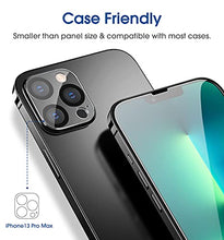 Load image into Gallery viewer, amFilm OneTouch Compatible with iPhone 13 Pro Max (6.7", 2021) Tempered Glass Screen Protector and Camera Lens Protector, Edge to Edge Full Coverage with Easy Installation Kit (2+2 PACK)