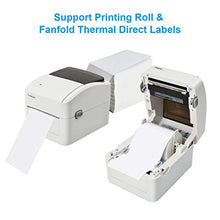 Load image into Gallery viewer, FungLam Label Printer, High Speed USB Direct Thermal Label Printer for Amazon, Ebay, Etsy, Shipify Labeling, 4x6 Shipping Label Printer, Thermal Printer, White
