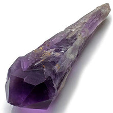 Load image into Gallery viewer, KALIFANO Cathedral Amethyst Point Bundle with Healing & Calming Effects - High Energy Reiki Bulk Gemstones Elestial Used for Stability and Peace (Information Card Included)