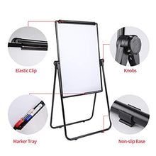 Load image into Gallery viewer, Scool Stand White Board, Double Sided Magnetic Dry Erase Board Portable Whiteboard 36 24 inch, Perfect for Classroom, Preschool, Homeschool, Restaurant and Presentation