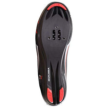 Load image into Gallery viewer, Venzo Bicycle Men's or Women's Road Cycling Riding Shoes - 3 Straps- Compatible with Peloton Shimano SPD & Look ARC Delta - Perfect for Road Racing Bikes Black Color 44.5
