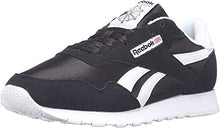 Load image into Gallery viewer, Reebok Men's Royal Nylon Walking Shoe, Black/White, 11