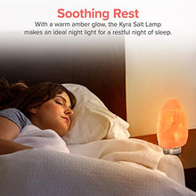 Load image into Gallery viewer, LEVOIT Kyra Himalayan Salt Lamp, Pink Rock Large Crystal Natural Himilian Gift Night Light (ETL Certified) Touch Dimmer, 2 Extra Bulbs, 18/8 Stainless Steel Base