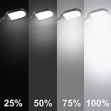 Load image into Gallery viewer, Addlon LED Floor Lamp with 4 Brightness Levels & 3 Color Temperatures, Smooth Touch Switch, 2500 Lumens, Dimmable Reading Standing Lamp with Gooseneck for Sewing Living Room Office - Classic Black