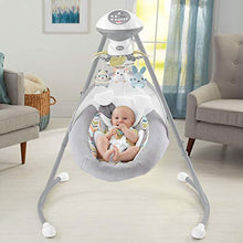 Load image into Gallery viewer, Fisher-Price Sweet Snugapuppy Dreams Cradle 'n Swing