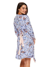 Load image into Gallery viewer, kathy ireland Womens Chemise Nightgown and Robe Sleepwear and Loungewear Set - Pajamas for Women (Simply Purple, Large)
