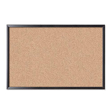 Load image into Gallery viewer, U Brands Cork Bulletin Board, 35"x23" (301U00-01) - Black Wood Frame