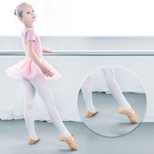 Load image into Gallery viewer, SATINIOR 3 Pairs Ballet Shoes for Girls Toddlers Practice Shoes Ballet Shoe Yoga Shoes 3 Colors Ballet Slippers Flats for Toddler Kids Dancing (9 Toddler) Black, Pink and Beige