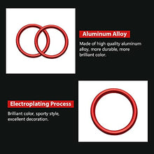 Load image into Gallery viewer, LECART for Jeep Gladiator Accessories Red Interior Trim Air Vent Covers for Jeep Wrangler JL JLU 2018-2022 Gladiator JT 2020 2021 2022