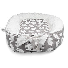 Load image into Gallery viewer, HelloLove Baby Lounger Nest Newborn Infant Baby Bed Deluxe Large Portable Pillow Organic Machine Washable