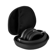 Load image into Gallery viewer, Paww WaveSound 2.1 Wireless Bluetooth Over-The-Ear Foldable Headphones - Headset with Mic, aptX Low Latency (34 ms) / Super-Fast Audio for PC Gaming, TV, Wired Mode / 16-Hour Playtime (Black/Silver)
