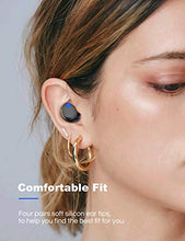 Load image into Gallery viewer, Joyzy True Wireless Earbuds with Bluetooth 5.0 and Portable Charging Case, Built-in Microphone for Hand Free Phone Call, Truly Cordless Small Earphone(Black)