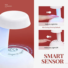 Load image into Gallery viewer, Beetles Mini Nail LED Lamp, Innovative Gel Nail Lamp with Smart Sensor for Easy and Fast Nal Extension System, Manicure UV LED Light for Gel Nail Art Flash Curing Lamp DIY Nail Art