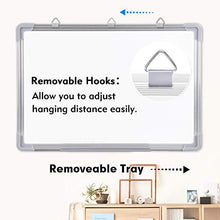 Load image into Gallery viewer, Whiteboard, GALSOAR 48x36 Inches 2PCs Large Size Wall-Mounted Aluminum Frame Dry Erase Boards, White Board with Invisible Nails for Office, Classroom, Home