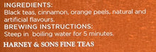 Load image into Gallery viewer, Harney & Sons Hot Cinnamon Spice Tea Tin - Black Tea with Orange & Sweet Clove - 2.67 Ounces, 30 Sachets