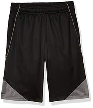 Load image into Gallery viewer, C9 Champion Boys' Color Block Short-9" Inseam, Ebony/Hardware Gray, M