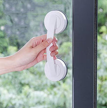 Load image into Gallery viewer, Large Sliding Glass Door Sticky Suction Cup Door Handle Seamless Sliding Door Suction Cup Travel Door Handle Set (White)
