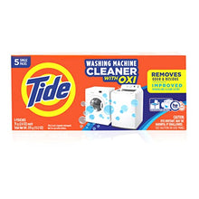 Load image into Gallery viewer, Washing Machine Cleaner by Tide, Washer Cleaning Tablets for Front and Top Loader Machines, , 5 Count Box